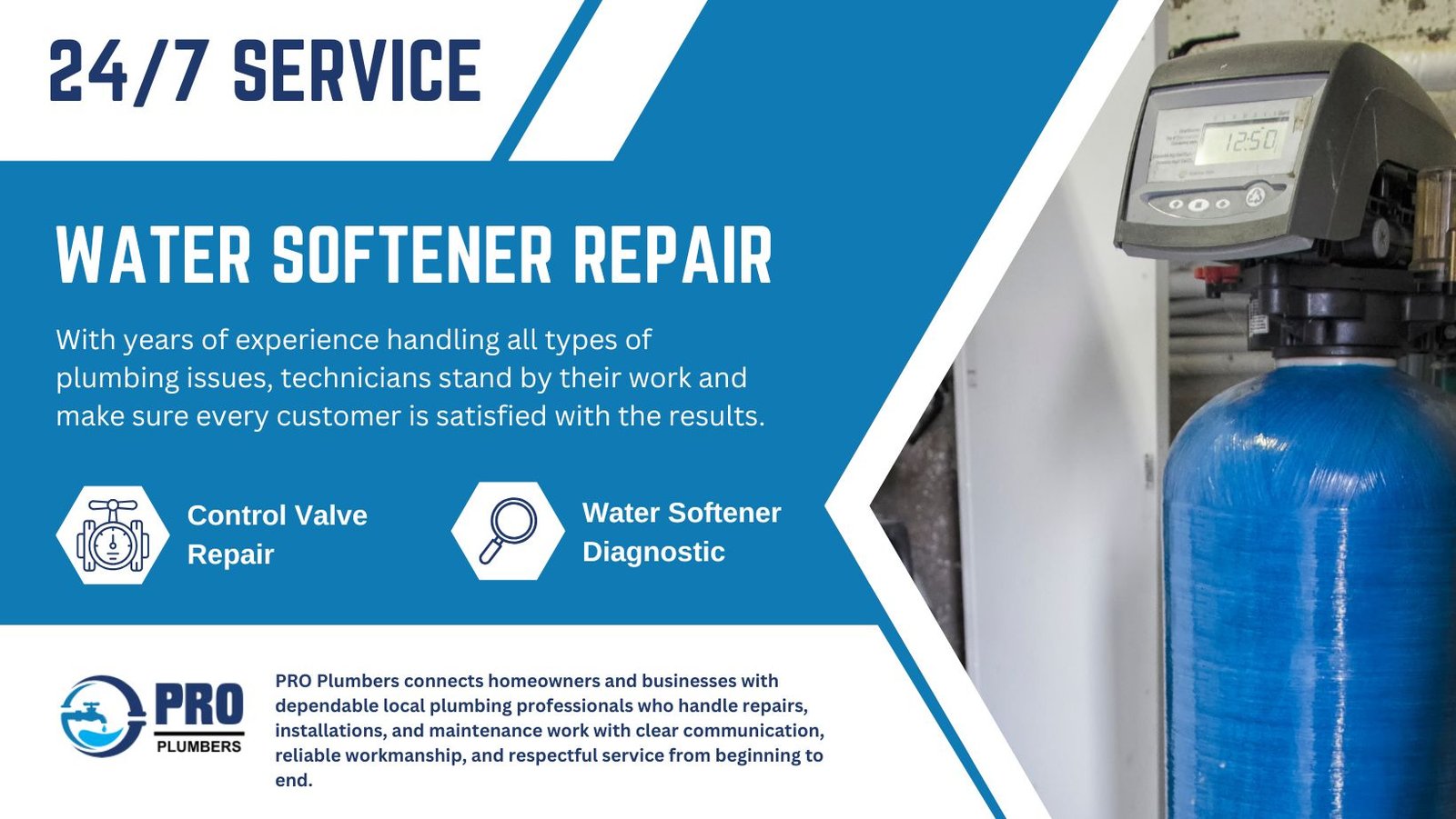 Water softener repair in Rancho Cucamonga, CA